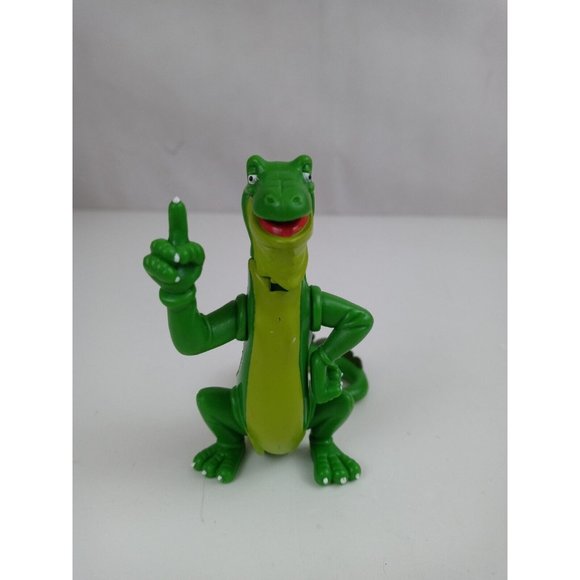 Rainforest Cafe Iggy Iguana Jointed Action Figure RFC 2000 - Picture 1 of 5